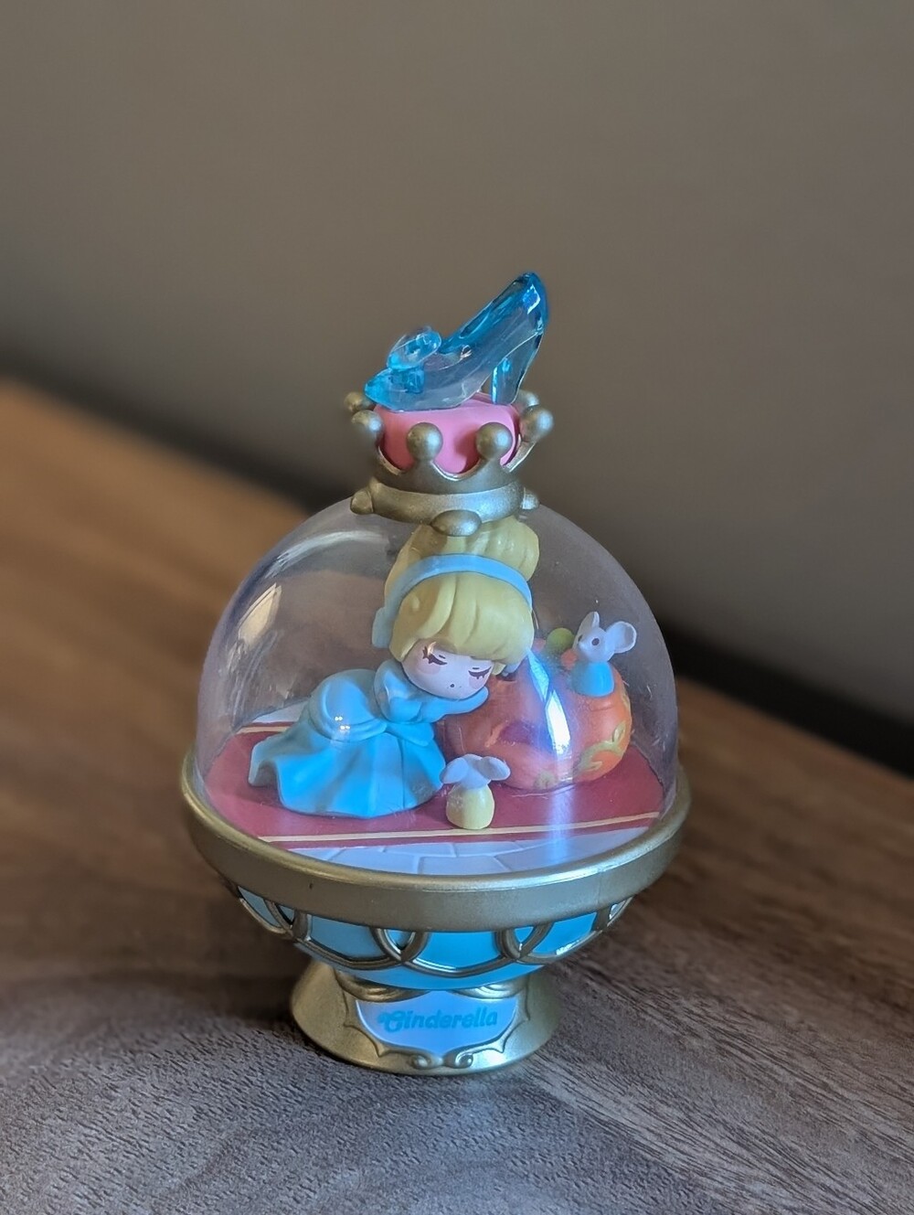 52TOYS Kawaii Disney Princess Cinderella Crystal Ball Blind Box Figure 2021